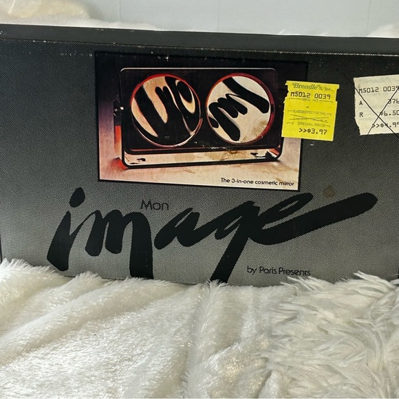 Vintage Mon Image Makeup mirror by Paris presents. New inbox. Retro 80s. - Picture 11 of 11